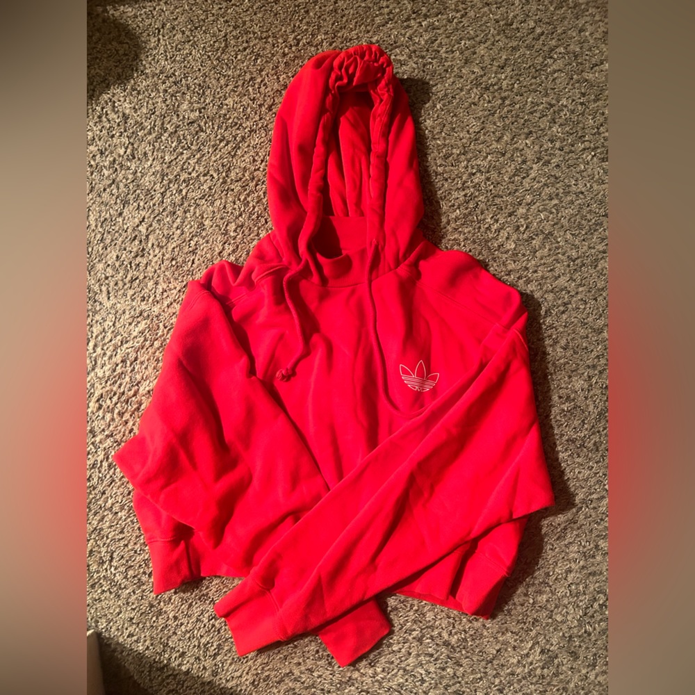 Adidas cropped hoodie